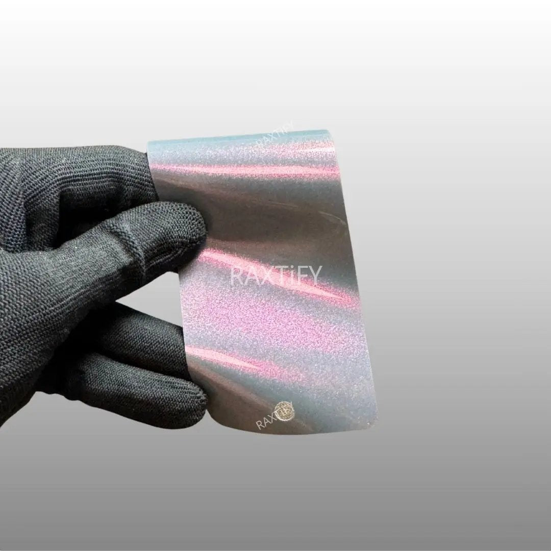 Ultra Gloss Glitter Gray Pink Paint Protection Film