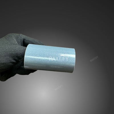 Gloss Diamod Pearl Light Nardo Gray Vinyl Wrap sample