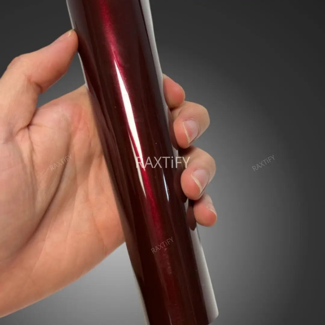 Gloss Metallic Dark Plum Purple Vinyl Wrap