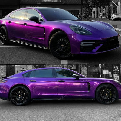 Gloss Metallic Imperial Purple Vinyl Wrap
