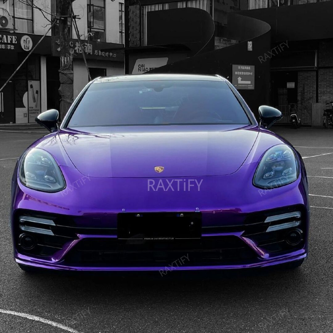 Gloss Metallic Imperial Purple Vinyl Wrap