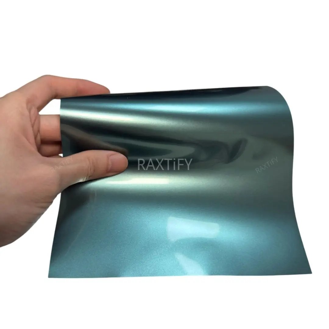 Gloss Metallic Ryan Green Vinyl Wrap