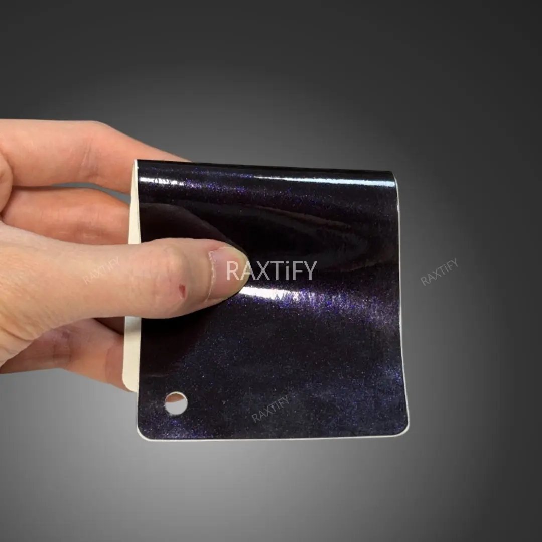 Gloss Metallic Victoria Purple Vinyl Wrap