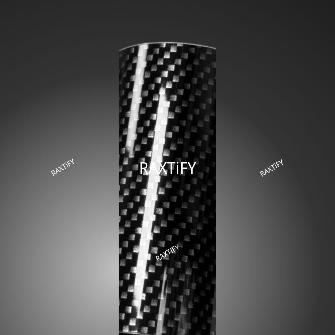 6D Carbon Fiber Silver Vinyl Wrap