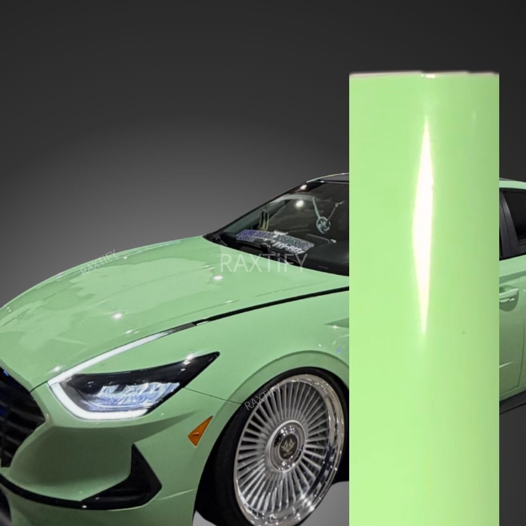Gloss Avocado Green Vinyl Wrap – RAXTiFY