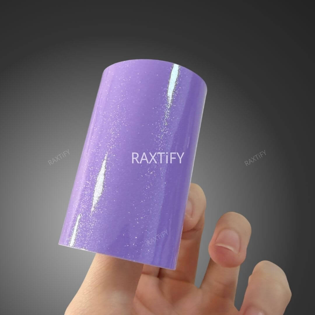 Gloss Diamond Pearl Lavender Purple Vinyl Wrap