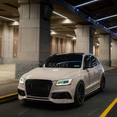 Gloss Genmai Tan Vinyl Wrap on AUdi