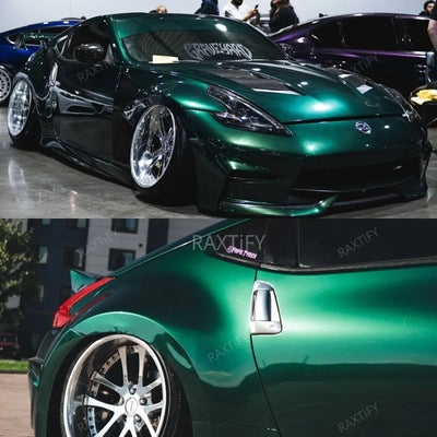 Gloss Metallic Agate Green Car Wrap Vinyl