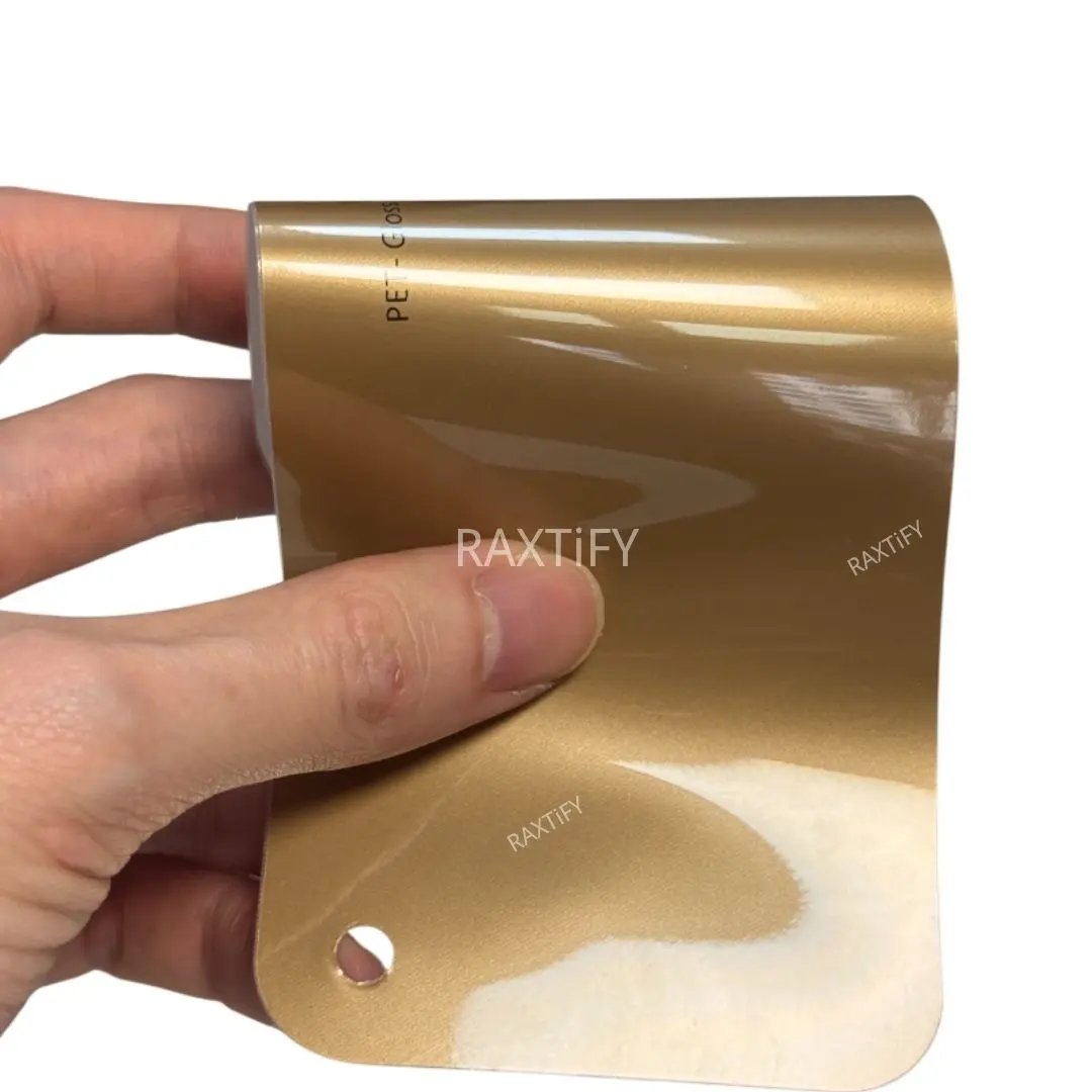 Gloss Metallic Caramel Brown Vinyl Wrap