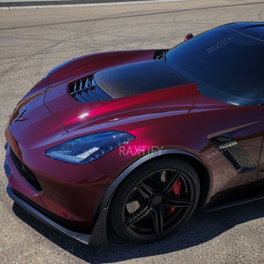 Gloss Metallic Dark Plum Purple Vinyl Wrap