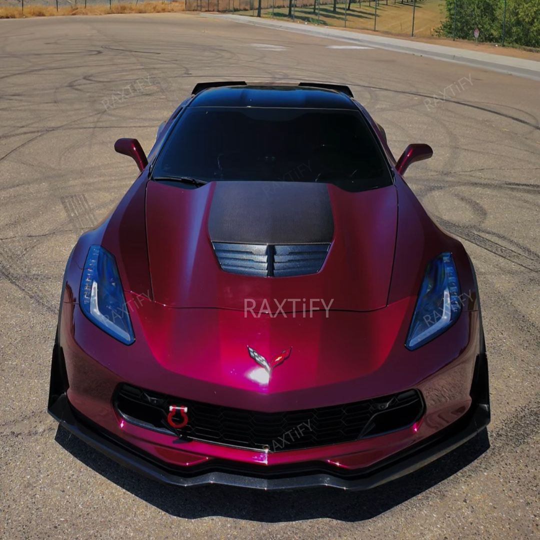 Gloss Metallic Dark Plum Purple Vinyl Wrap