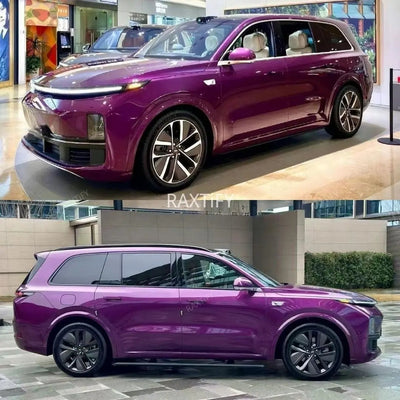 Gloss Metallic Eclipse Purple Vinyl Wrap