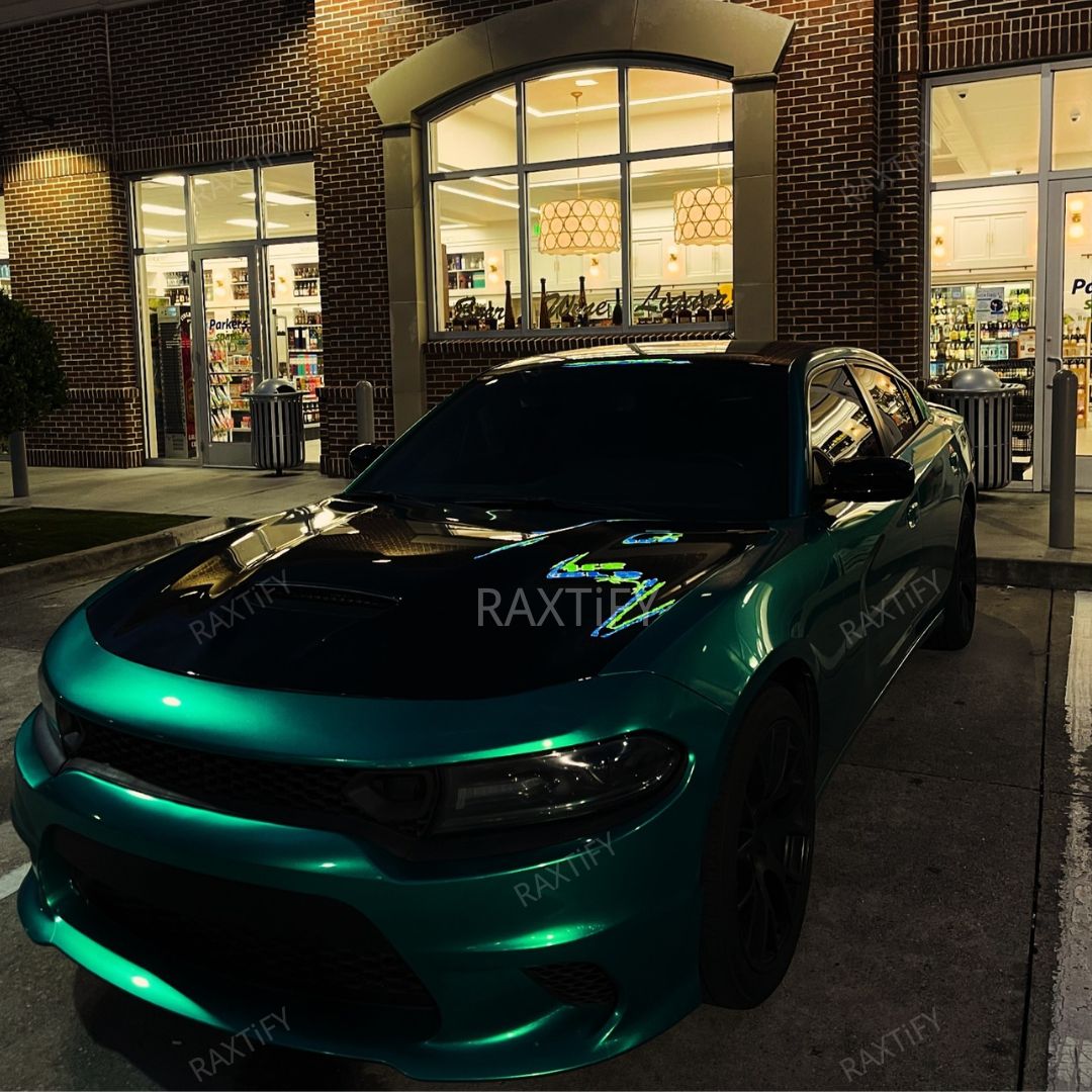 Gloss Metallic Emerald Green Vinyl Wrap