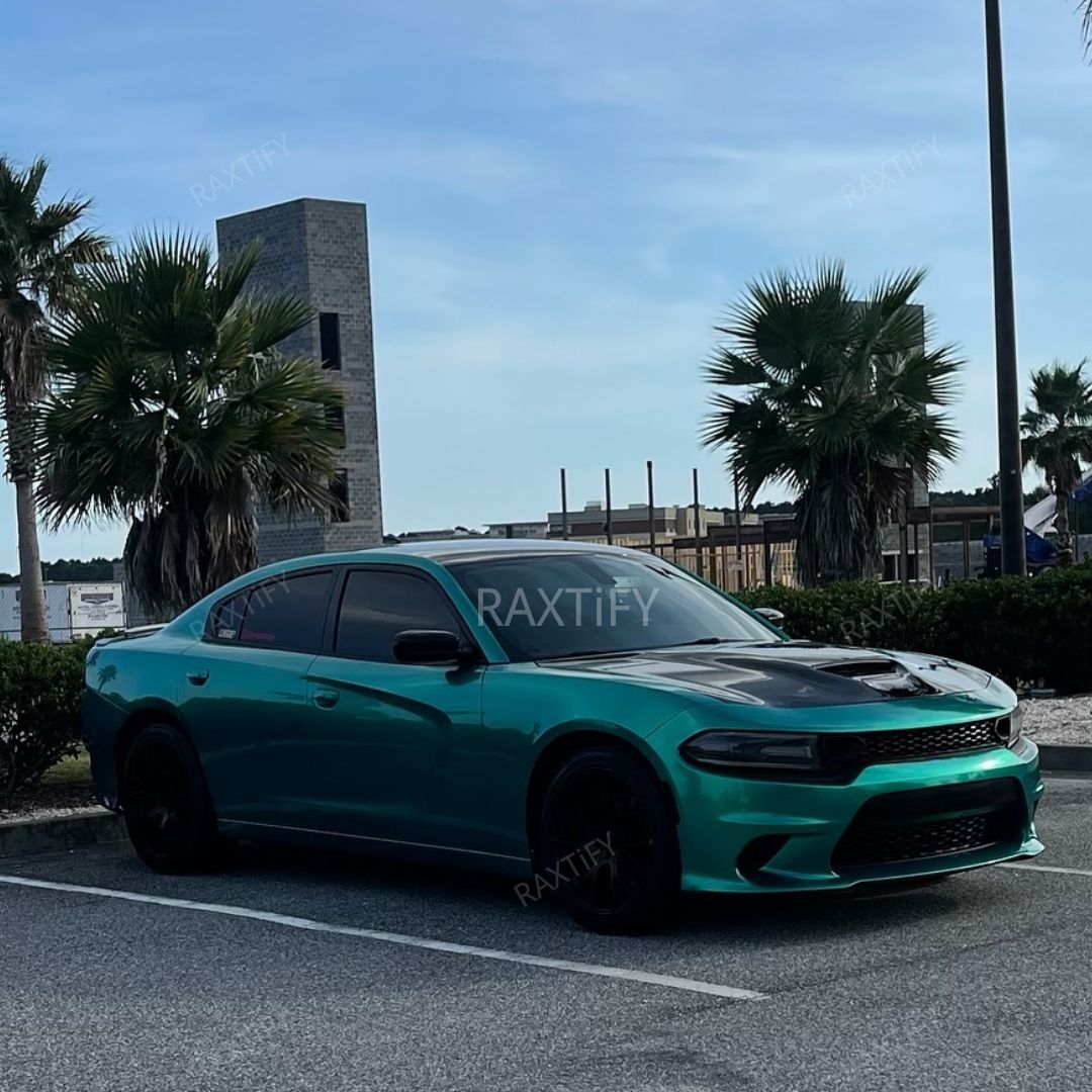 Gloss Metallic Emerald Green Vinyl Wrap