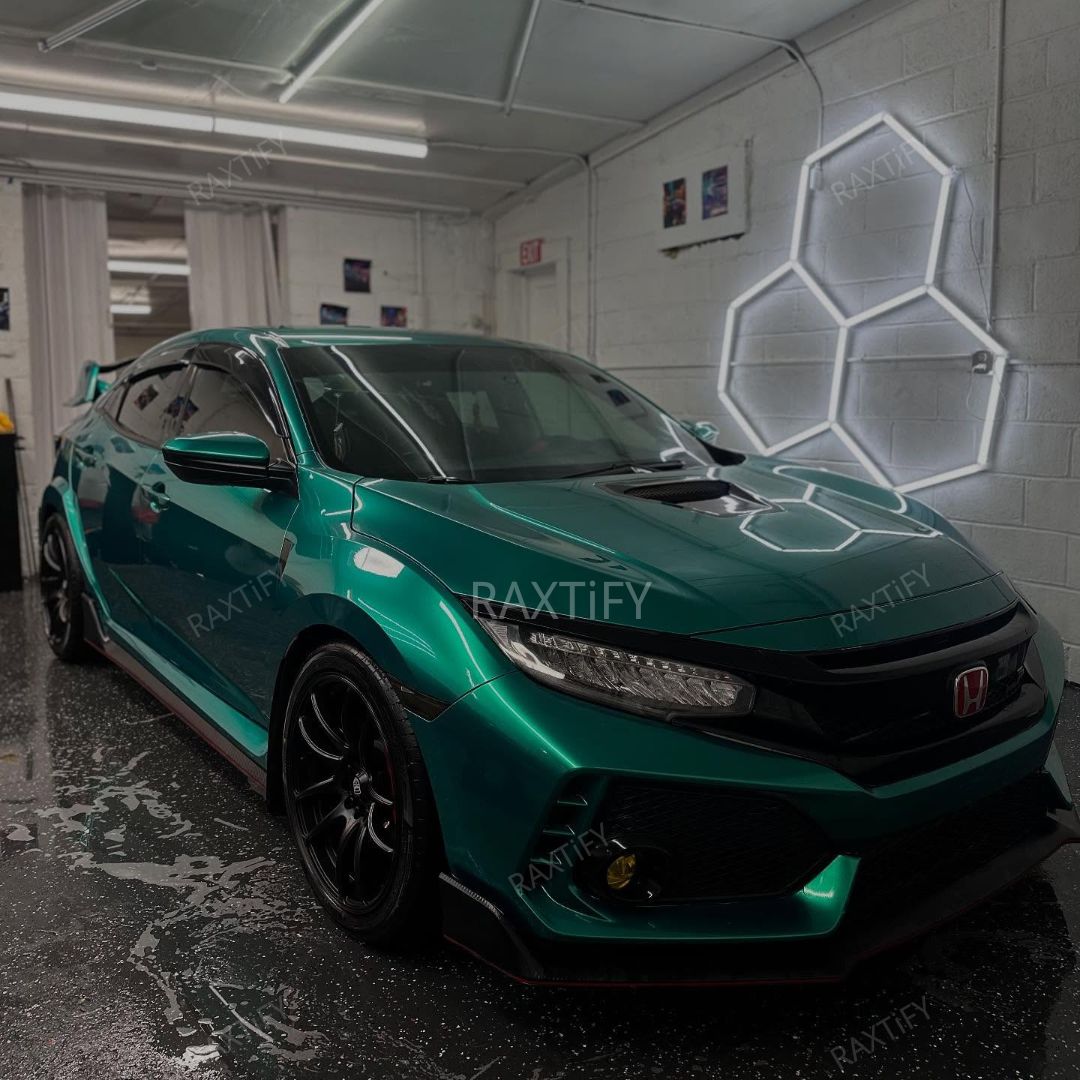 Gloss Metallic Emerald Green Vinyl Wrap