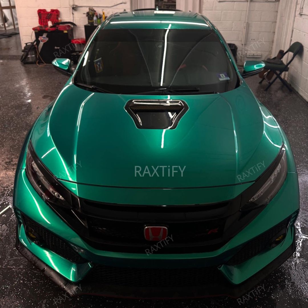 Gloss Metallic Emerald Green Vinyl Wrap