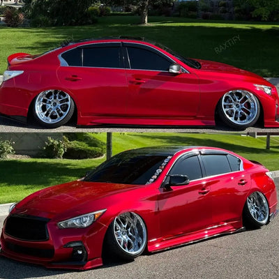 Gloss Metallic Gem Red Vinyl Wrap