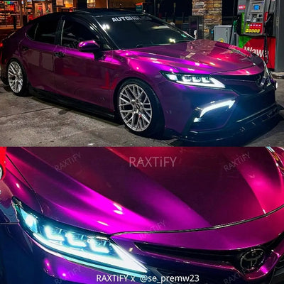 Gloss Metallic Grape Purple Vinyl Wrap