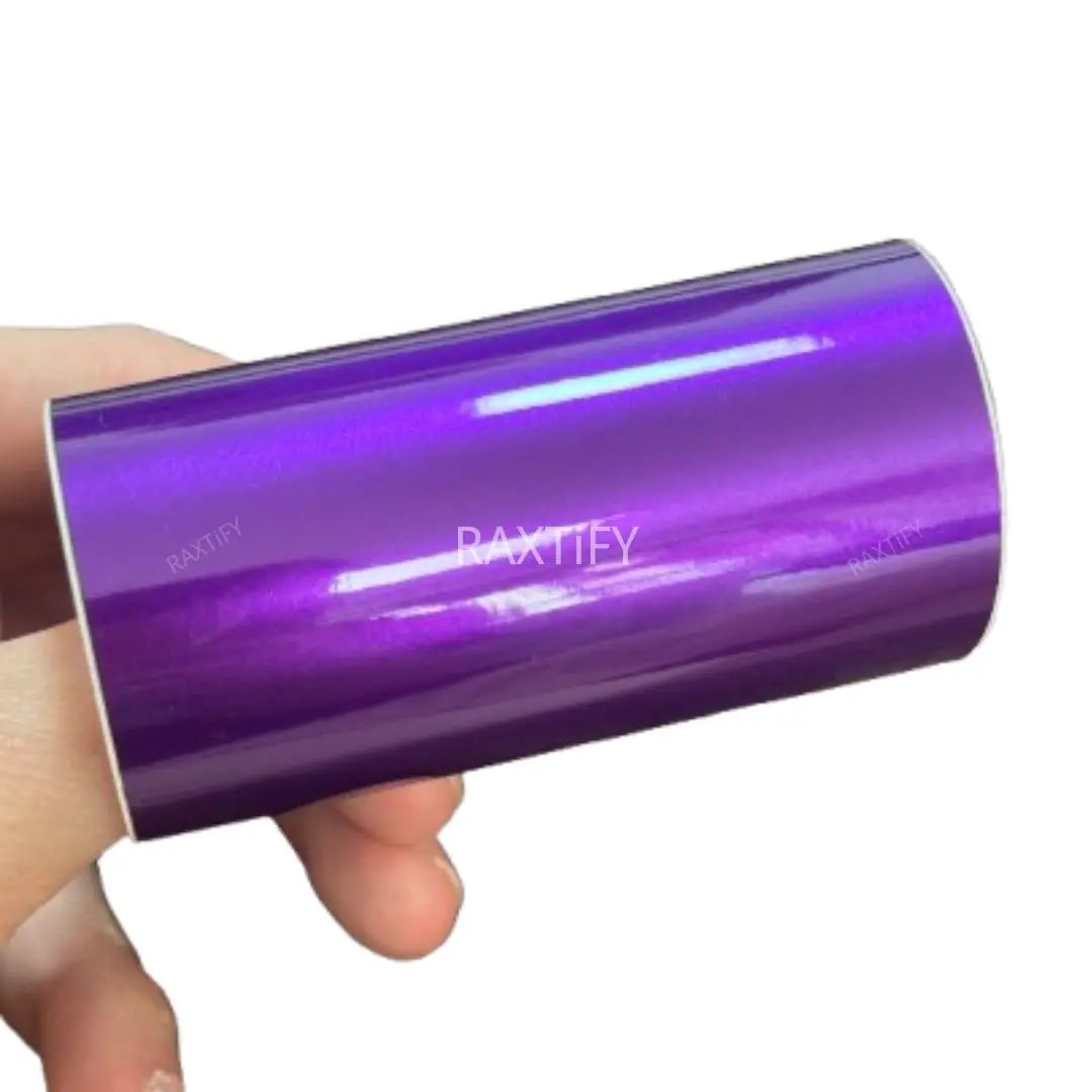 Gloss Metallic Imperial Purple Vinyl Wrap