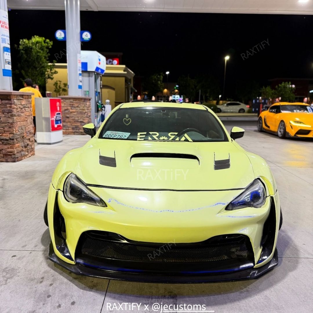 RAXTIFY Gloss Metallic Light Lemon Yellow Vinyl Wrap