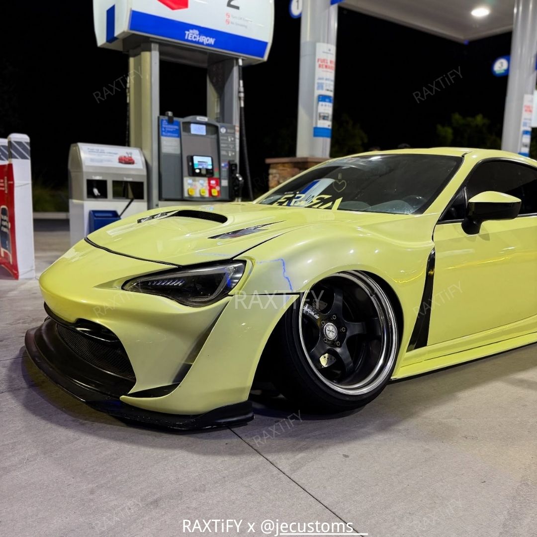 Gloss Metallic Light Lemon Yellow Vinyl Wrap