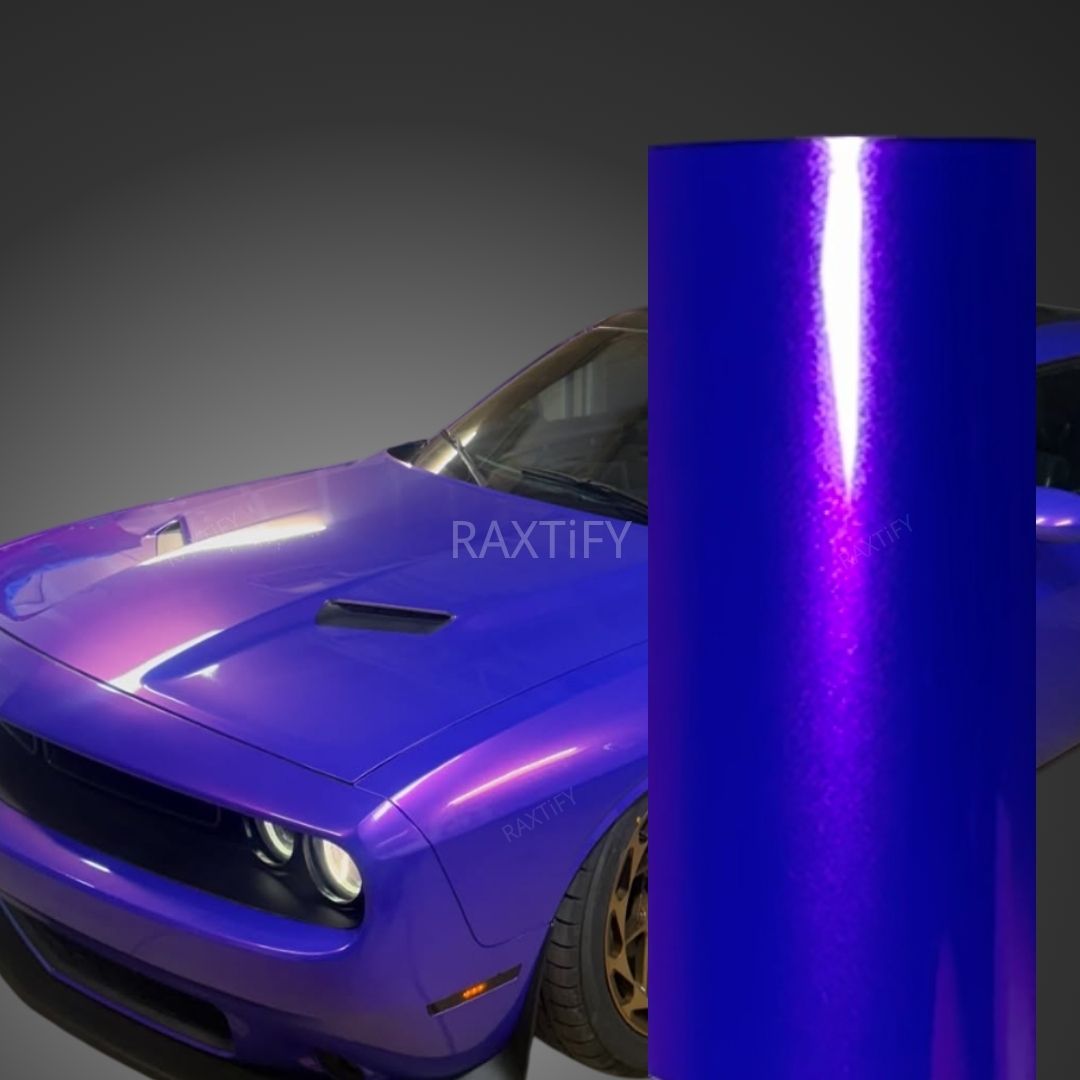 Gloss Metallic Magenta Purple Vinyl Wrap