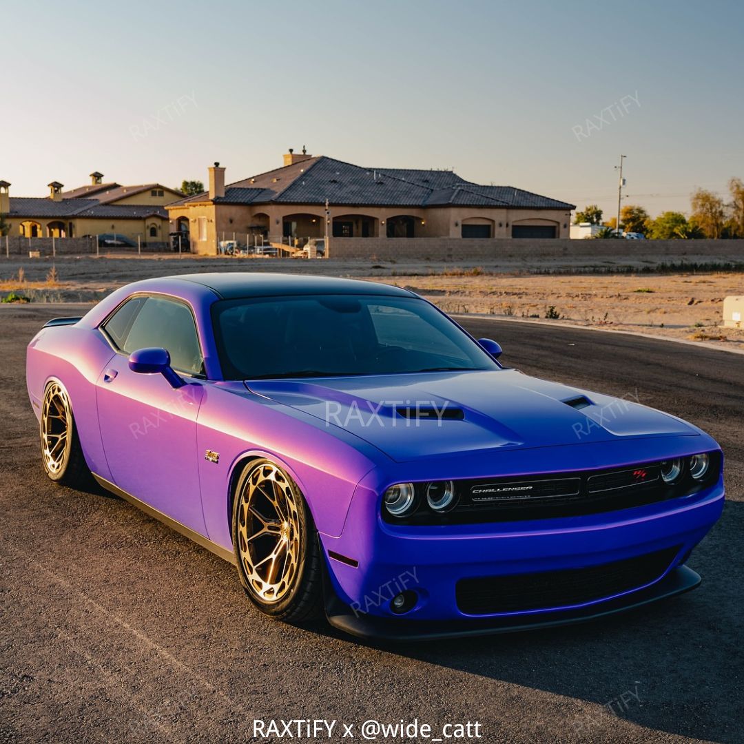 Gloss Metallic Magenta Purple Vinyl Wrap