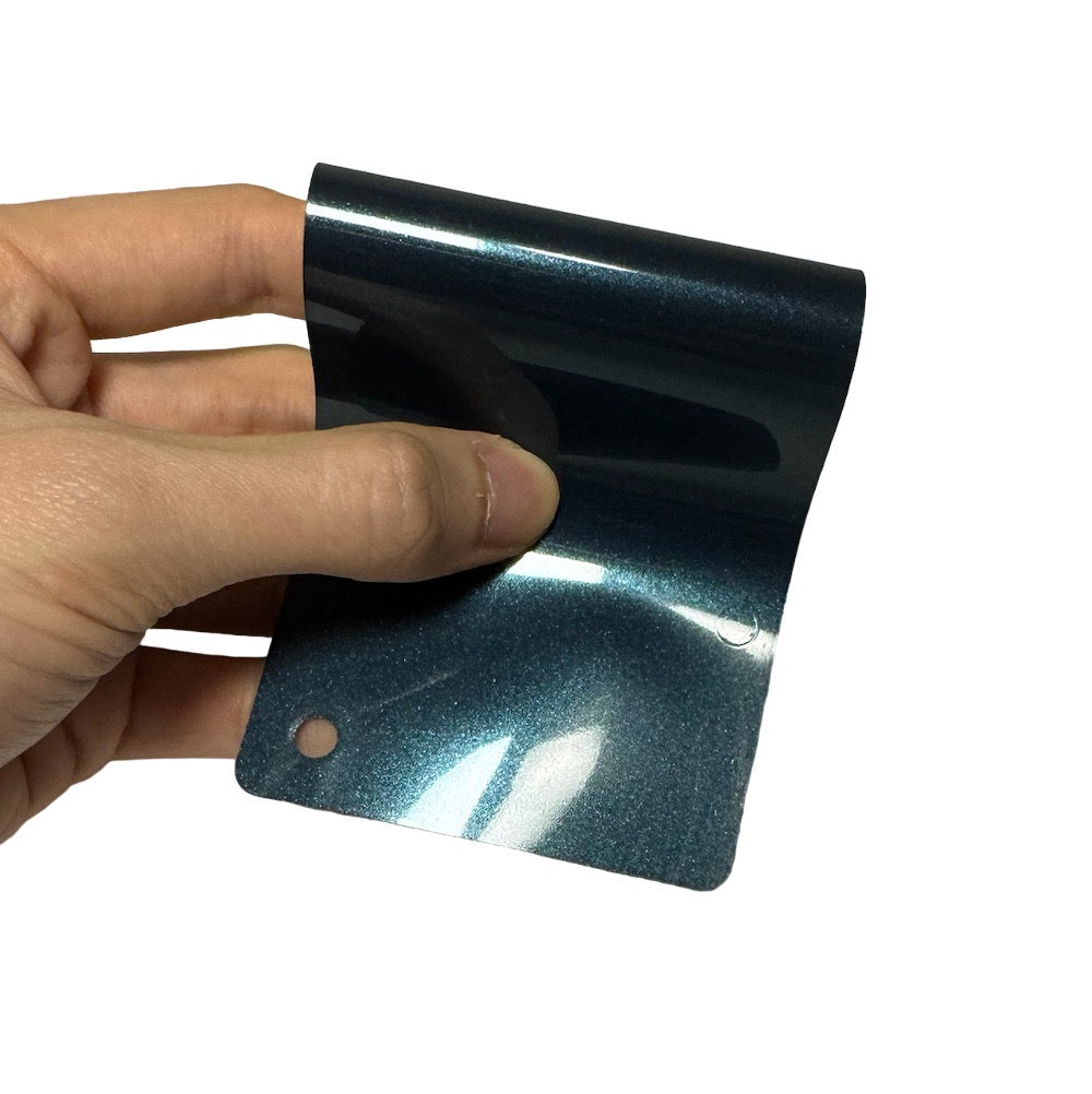 Gloss Metallic Midnight Emerald Green Vinyl Wrap swatch book