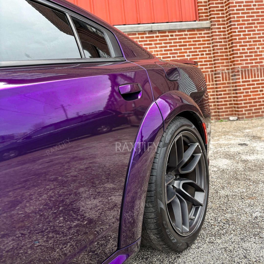Gloss Metallic Midnight Purple II Car Wrap