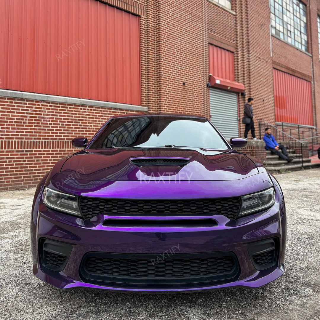Gloss Metallic Midnight Purple II Car Wrap