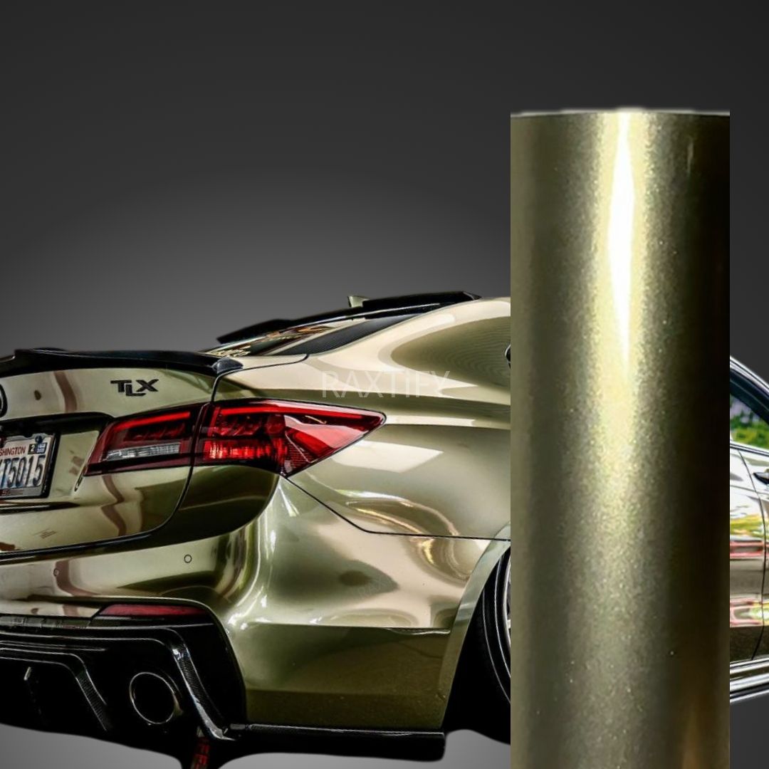 Gloss Metallic Millennium Jade Vinyl Wrap