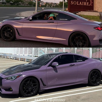 Gloss Metallic Negroni Purple Vinyl Wrap
