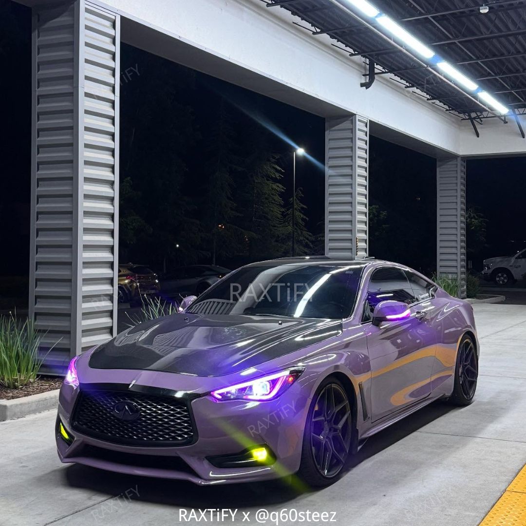 Gloss Metallic Negroni Purple Vinyl Wrap
