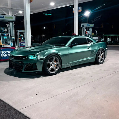 Gloss Metallic Ryan Green Vinyl Wrap