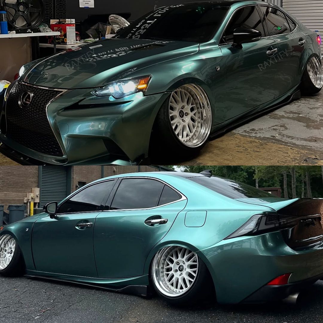 Gloss Metallic Ryan Green Vinyl Wrap