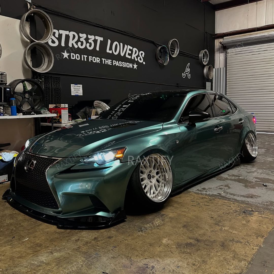 Gloss Metallic Ryan Green Vinyl Wrap