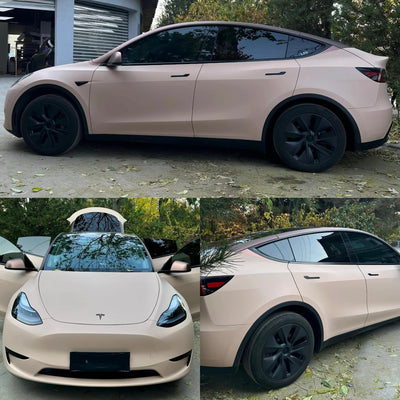 Matte Sand Yellow Vinyl Wrap Color