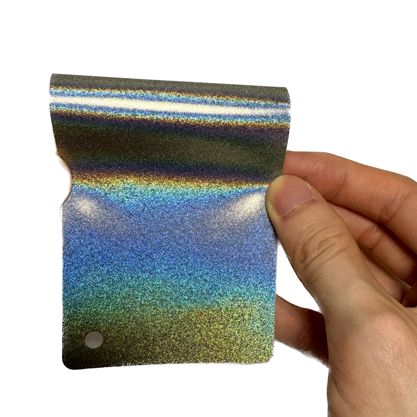 Laser Matte Silver Vinyl Wrap