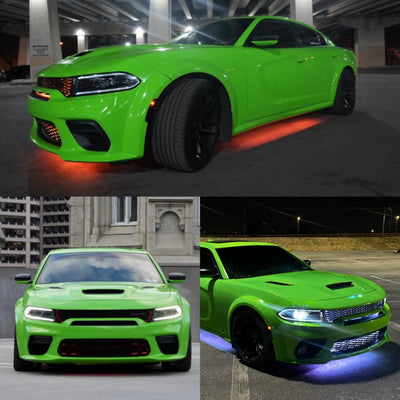 Gloss Thyme Green Vinyl Wrap Car