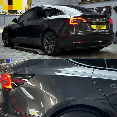 Gloss Metallic Graphite Gray Car Wrap raxtify