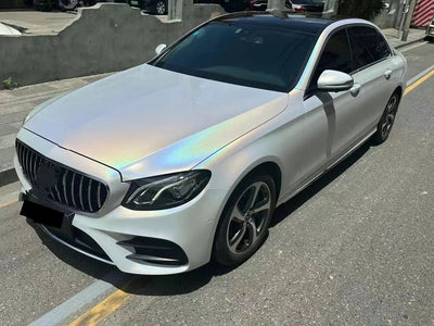 Laser Matte White Vinyl Wrap Car