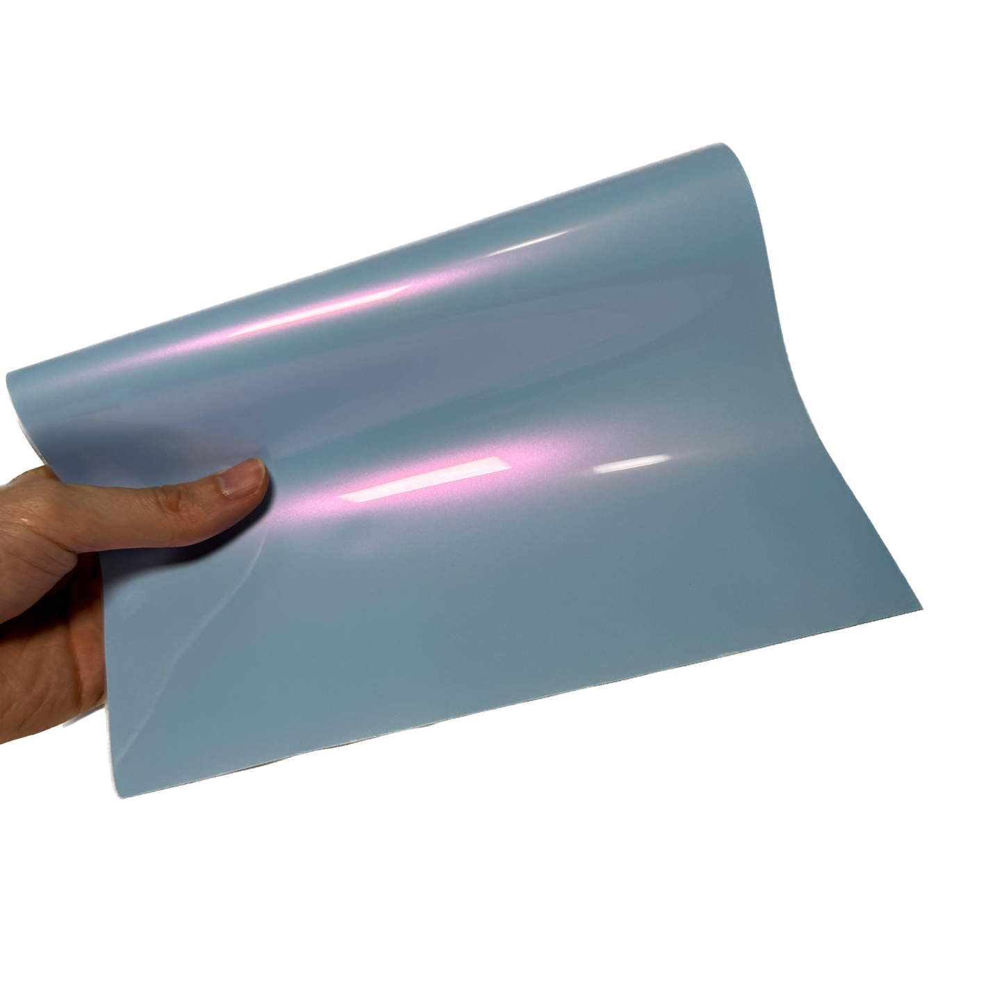 Color Shift Pearl Chameleon Blue Vinyl Wrap