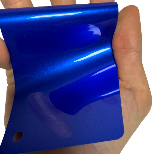Gloss Metallic Pearl Blue Vinyl Wrap