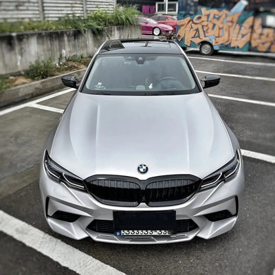 Ultra-Matte Metal Silver Vinyl Wrap raxtify
