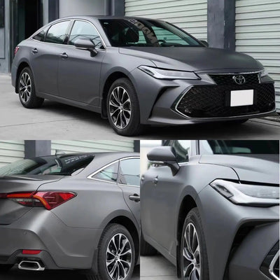 Matte Gunmetal Gray Vinyl Wrap raxtify