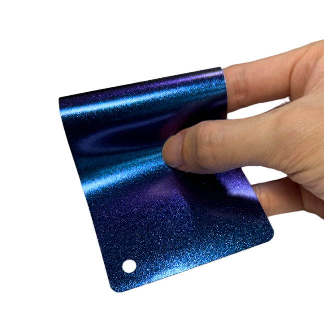 Color Shift Satin Purple Red Vinyl Wrap Film