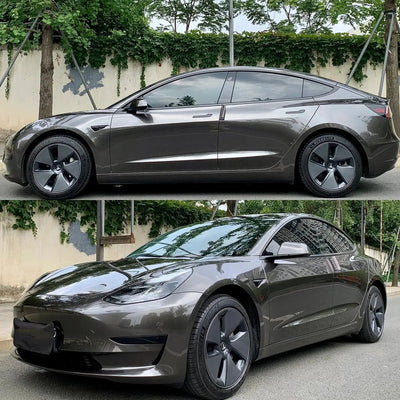 Gloss Metallic Liquid Brown Car Wrap raxtify