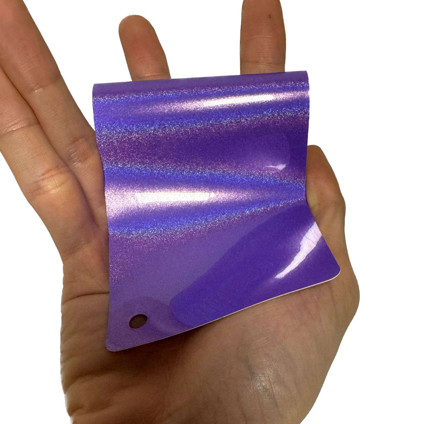 Laser Gloss Purple Vinyl Wrap