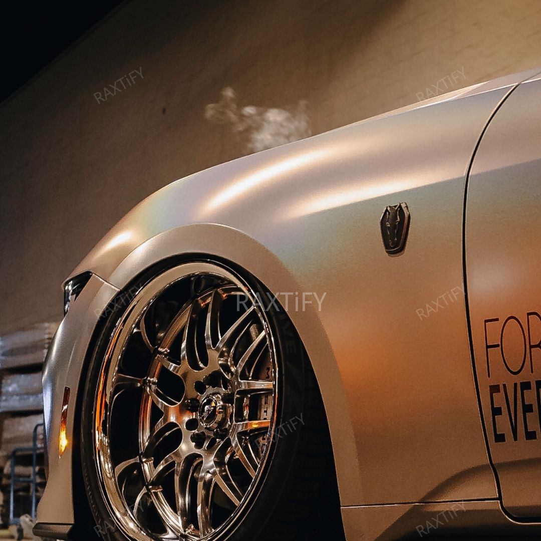 Laser Matte Silver Vinyl Wrap