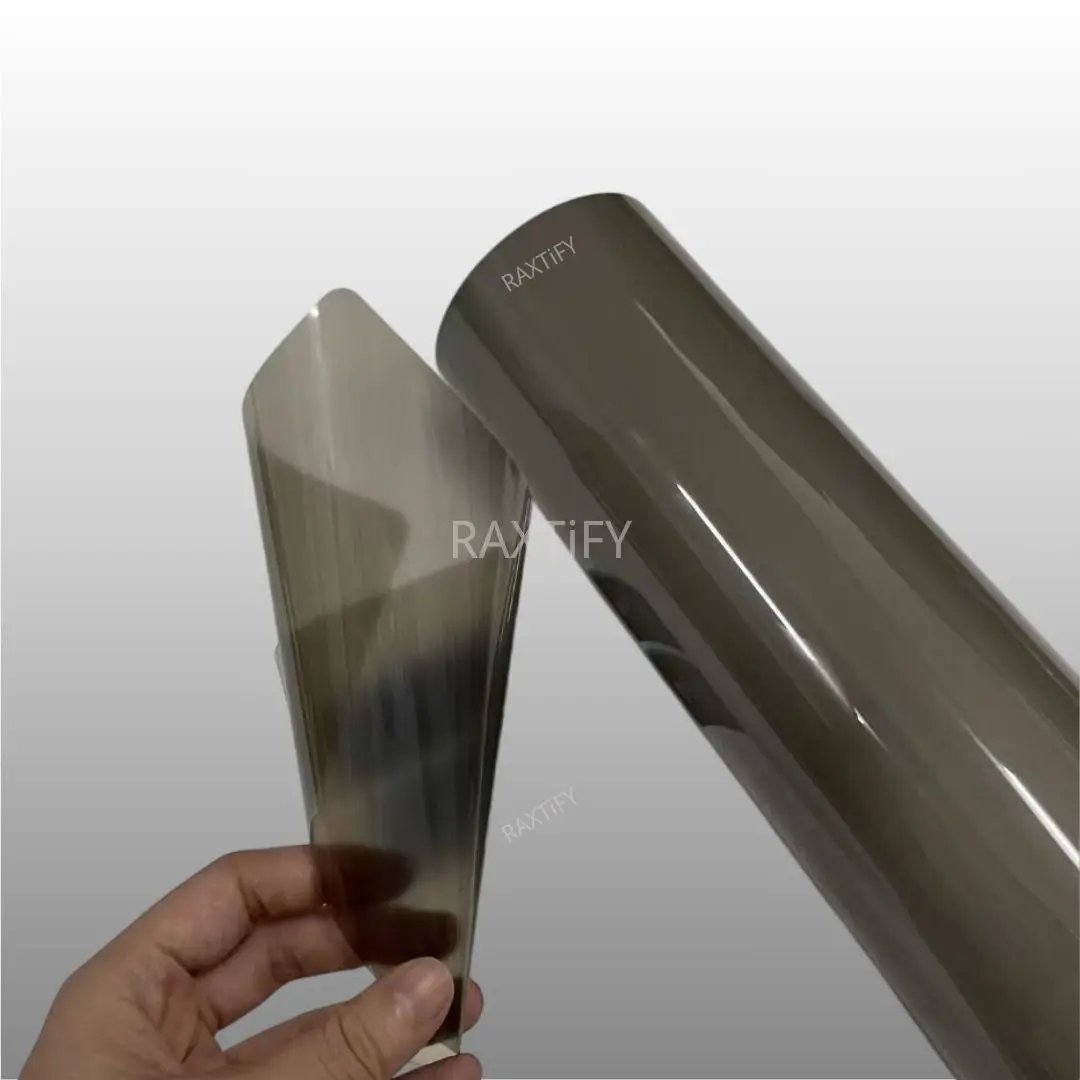 Light Grey Headlight Tint Film